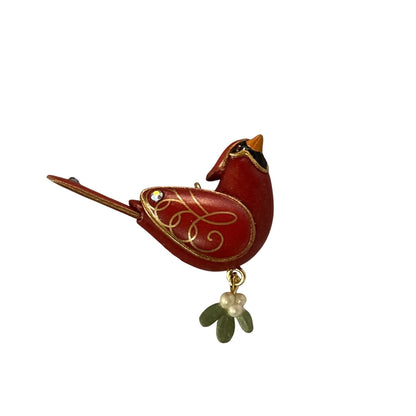 2009 Northern Cardinal Hallmark Ornament (Beauty of Birds) QXM3112