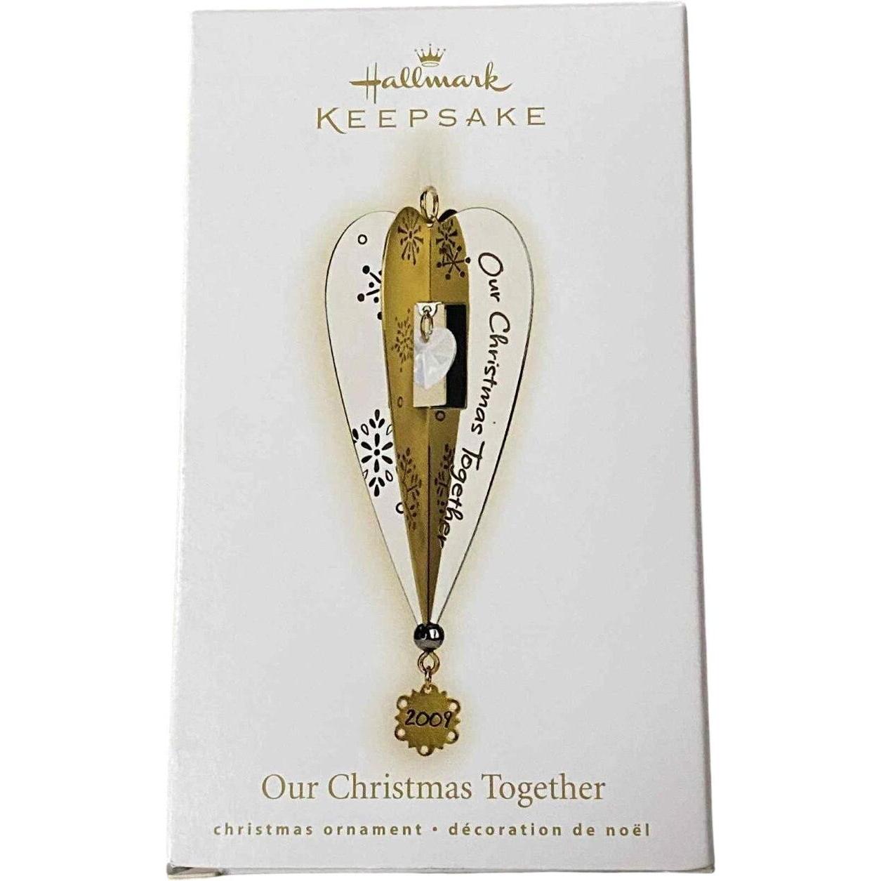 2009 Our Christmas Together Hallmark Ornament (Heart) QXG6245