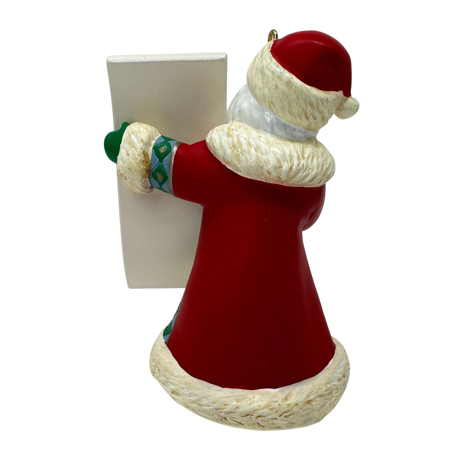 2009 Santa's List Write-On Ornament Hallmark Ornament (Santa Claus) QLZ3915