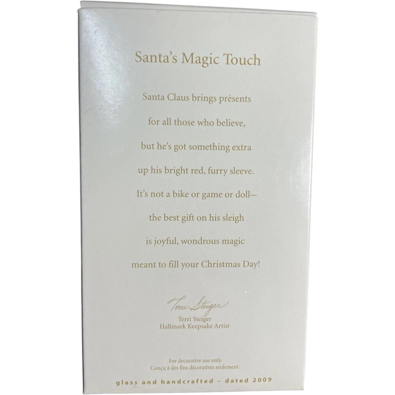 2009 Santa's Magic Touch Hallmark Ornament (Santa Claus) QHC4032