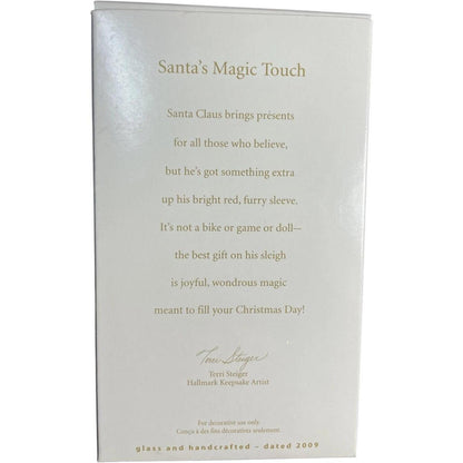 2009 Santa's Magic Touch Hallmark Ornament (Santa Claus) QHC4032