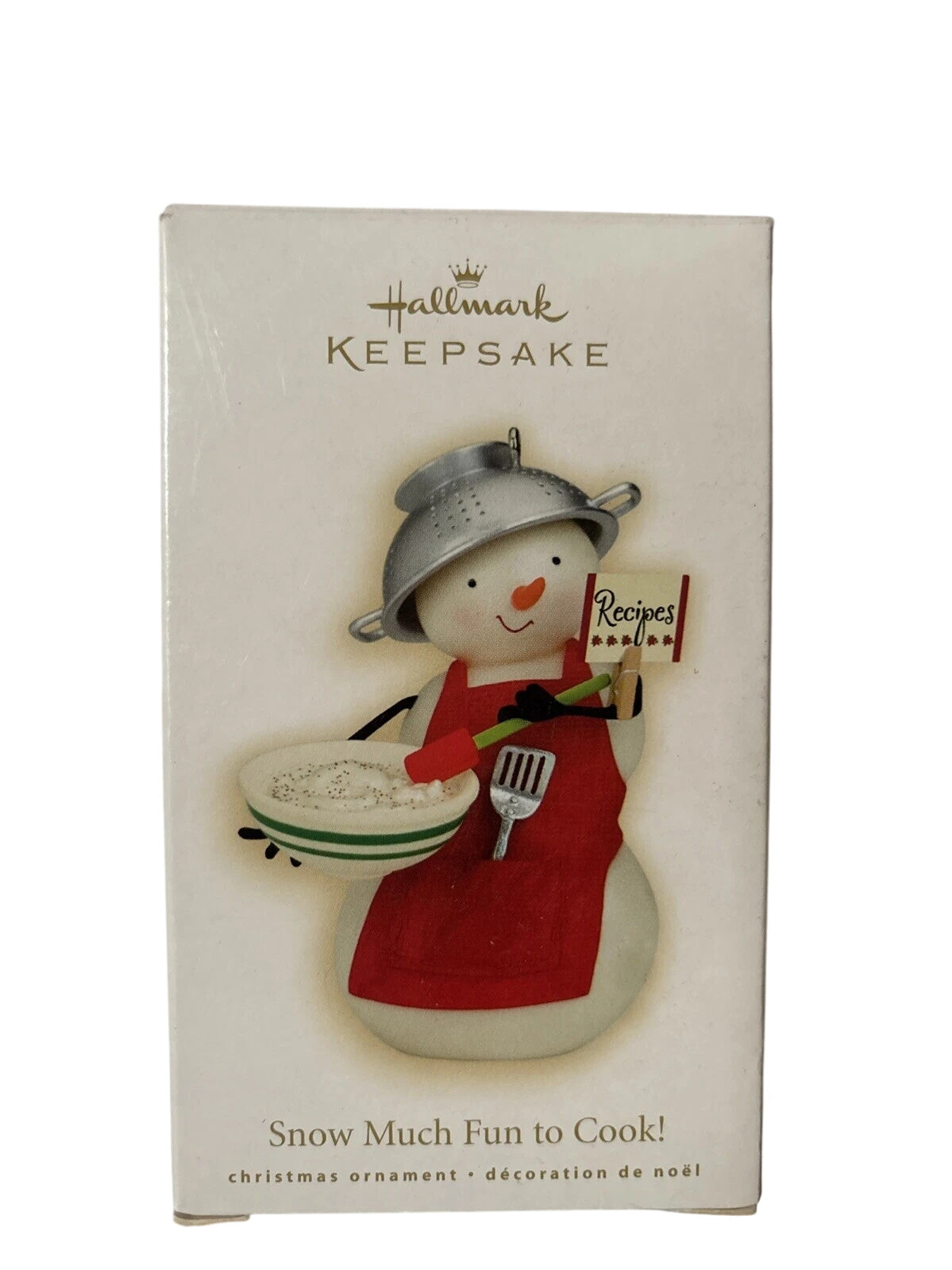 2009 Snow Much Fun to Cook! Hallmark Ornament (Kitchen) QXG6655