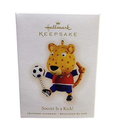 2009 Soccer Is a Kick! Hallmark Ornament (Sports & Activities) QXG6735