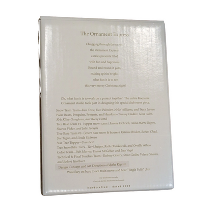 2009 The Ornament Express Hallmark Ornament (Christmas Tree) QXC9005A