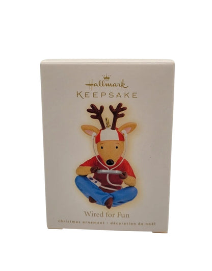2009 Wired for Fun Hallmark Ornament (Nina's Reindeer) QXG6512