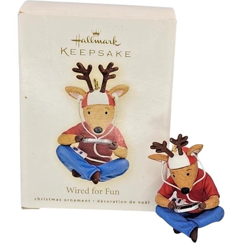 2009 Wired for Fun Hallmark Ornament (Nina's Reindeer) QXG6512