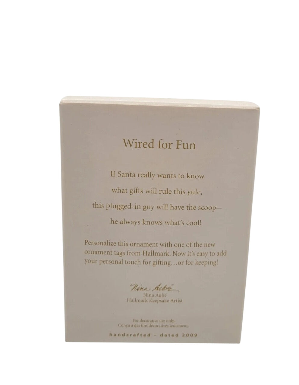 2009 Wired for Fun Hallmark Ornament (Nina's Reindeer) QXG6512