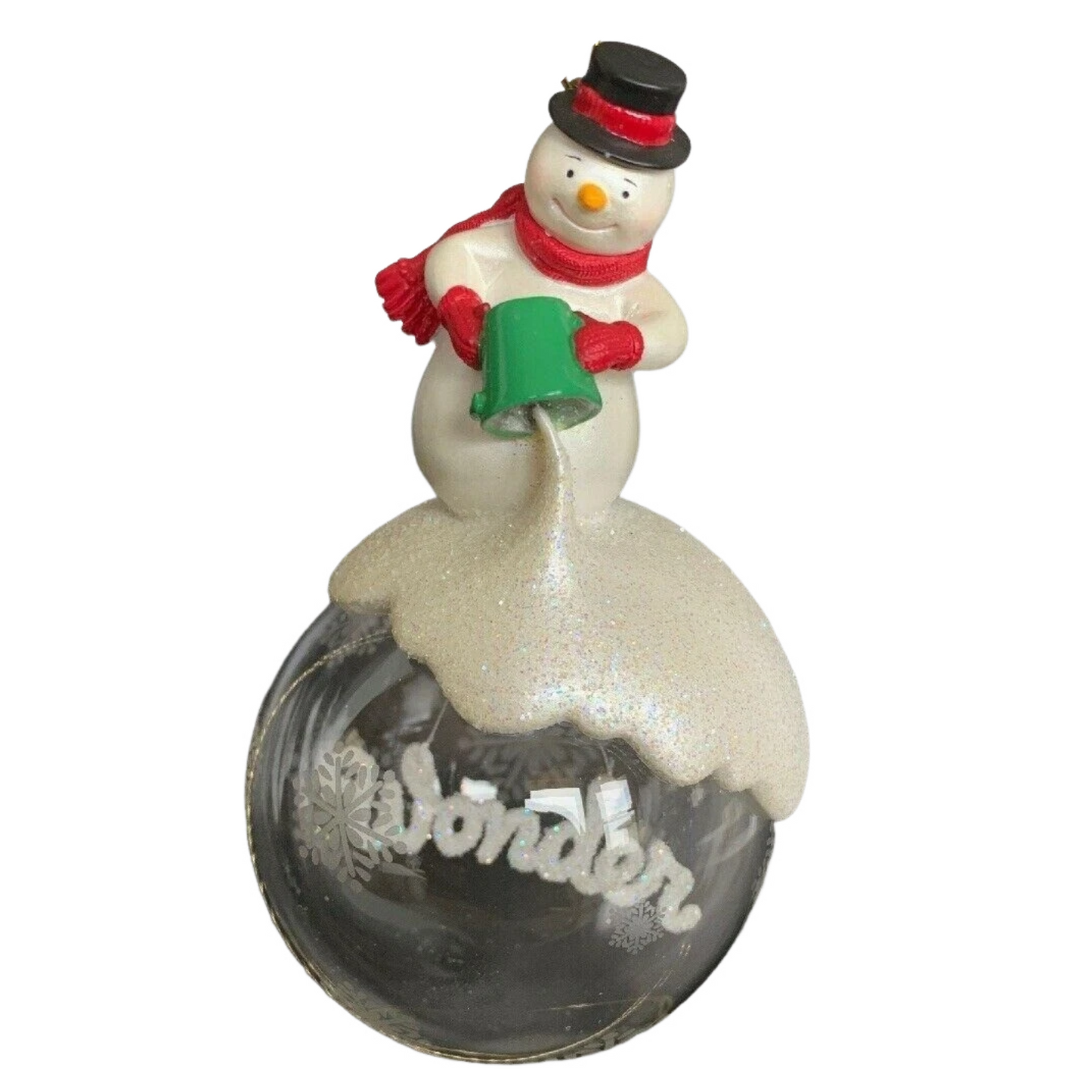 2009 Wonder of Snow Hallmark Ornament (Snowmen) QHC4035