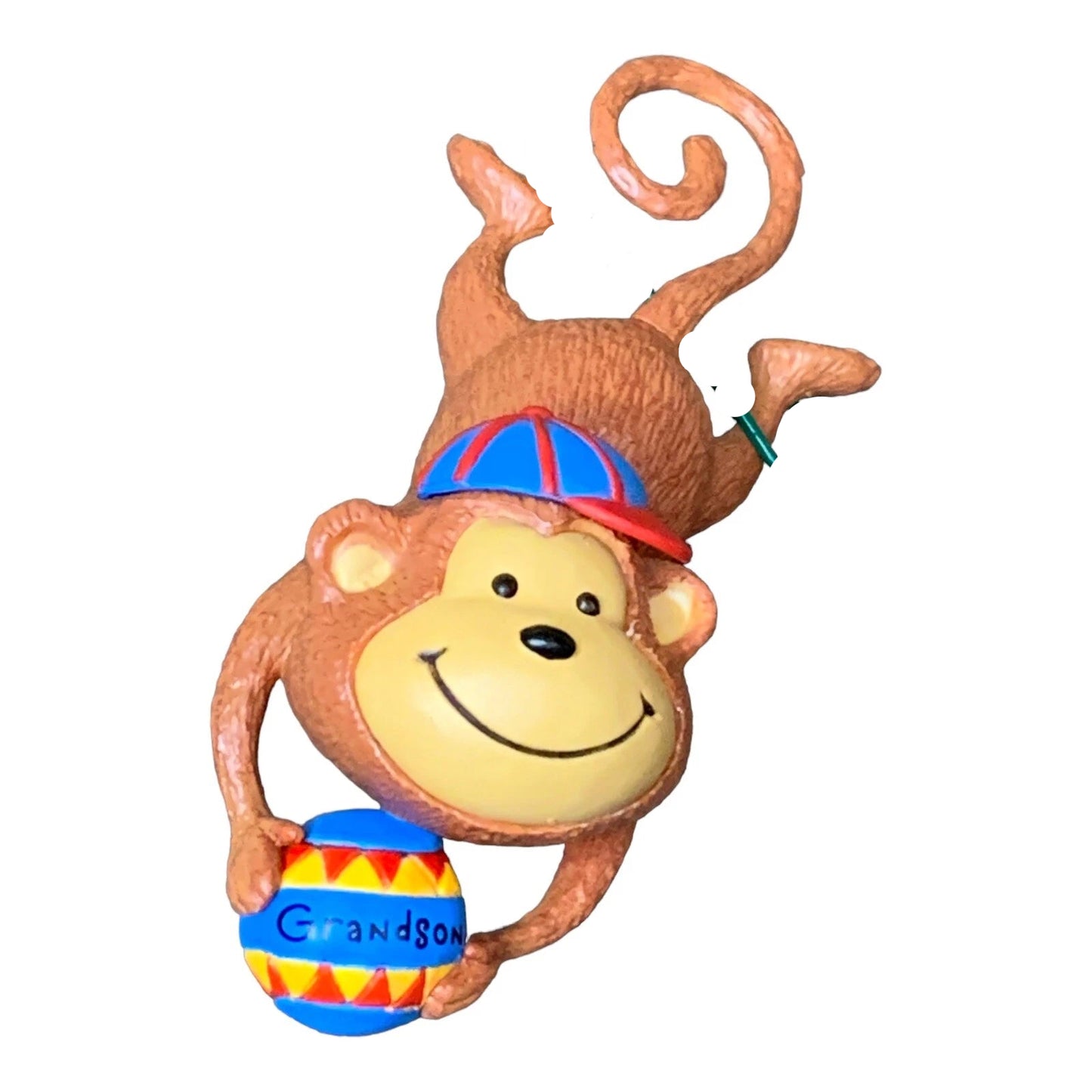2009 A Barrel-of-Fun GrandSon Hallmark Ornament (GrandSon) QXG6552 Image1