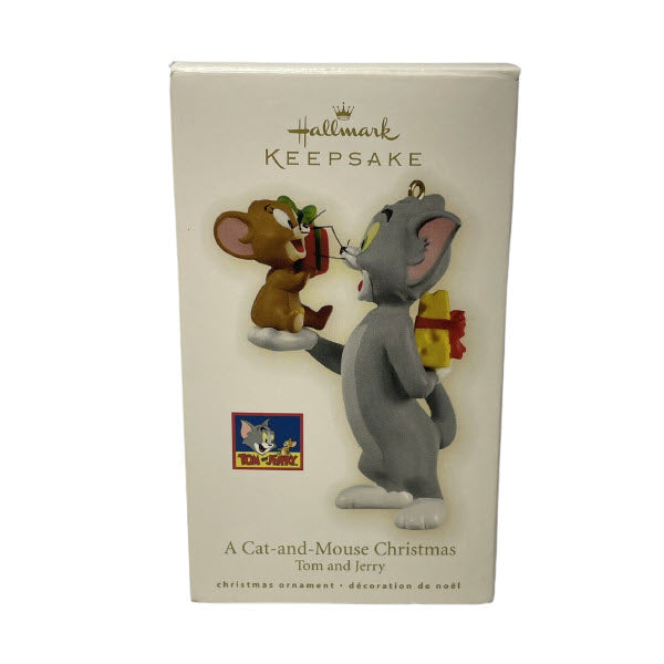 2009 A Cat-and-Mouse Christmas Hallmark Ornament (Tom and Jerry) QXI1292