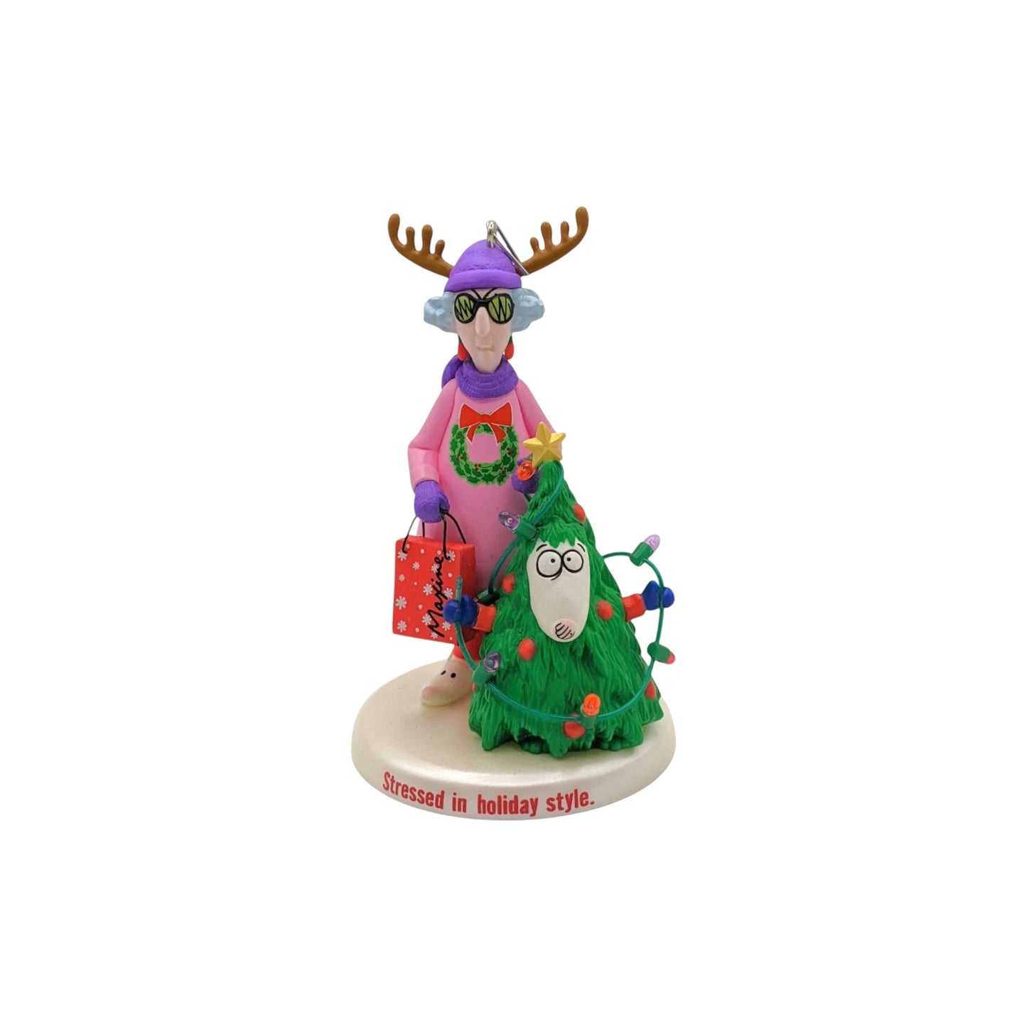 2009 A Crabby Little Christmas Hallmark Ornament (Maxine) QXI1252 Image1
