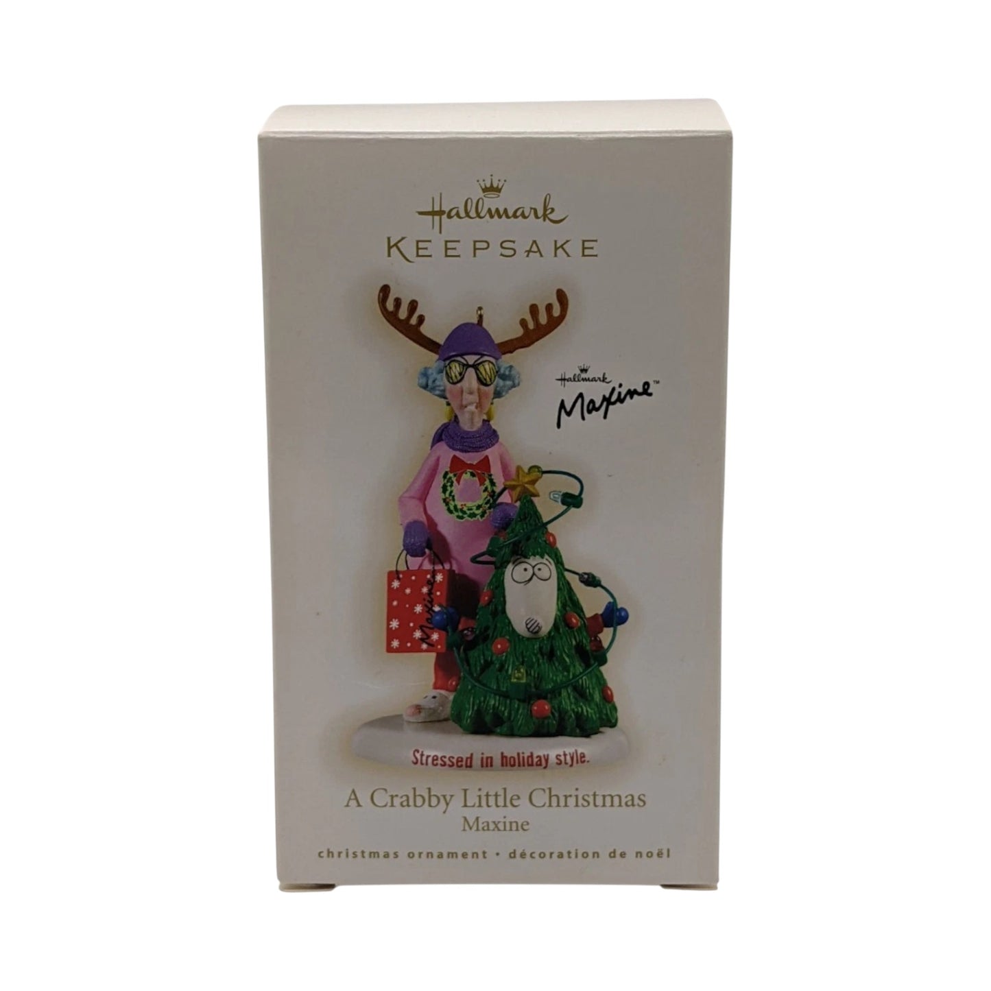 2009 A Crabby Little Christmas Hallmark Ornament (Maxine) QXI1252 Image2