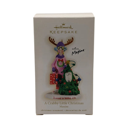 2009 A Crabby Little Christmas Hallmark Ornament (Maxine) QXI1252 Image2