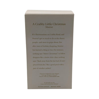 2009 A Crabby Little Christmas Hallmark Ornament (Maxine) QXI1252 Image4