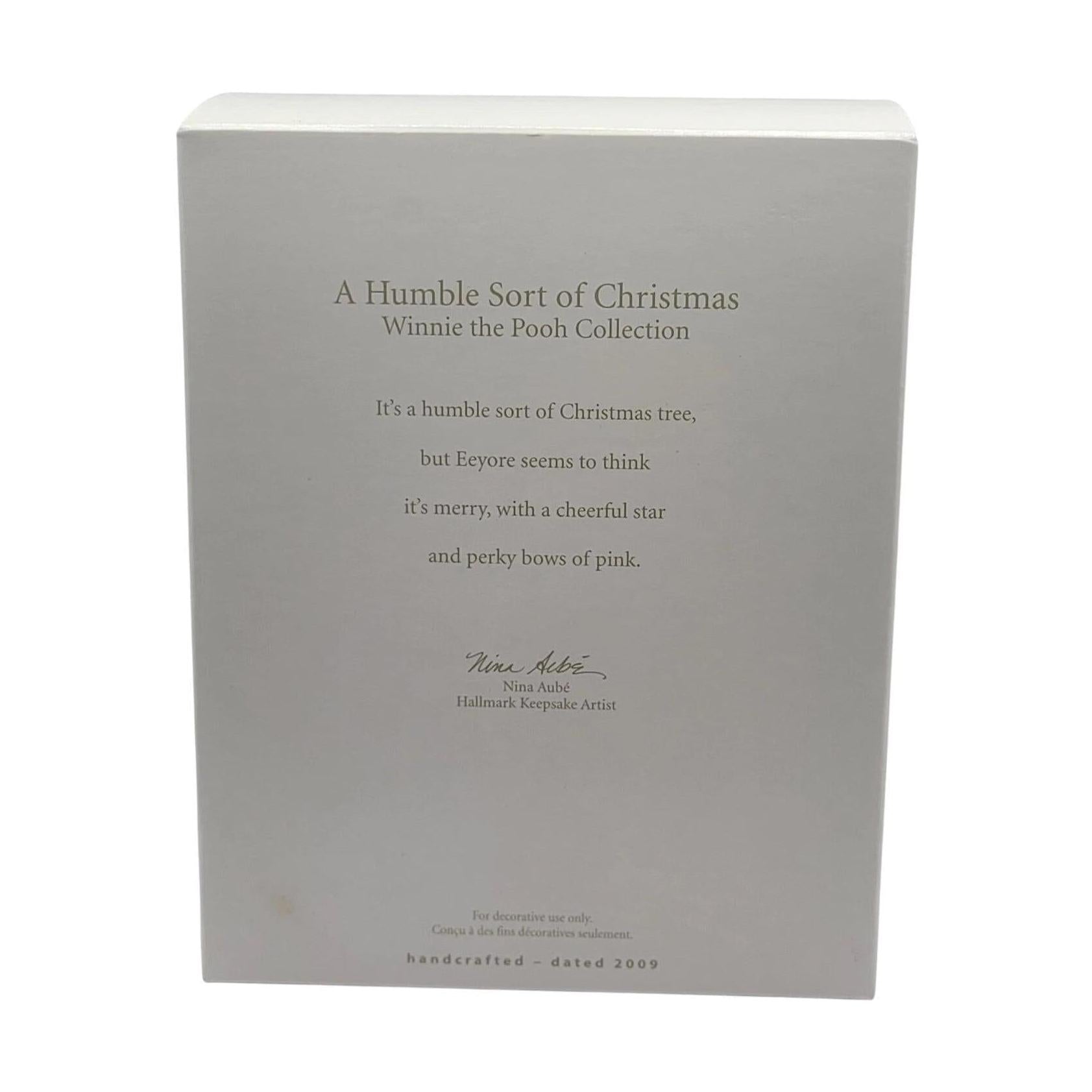 2009 A Humble Sort of Christmas Hallmark Ornament (Winnie the Pooh) QXD2002 Image5