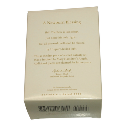 2009 A Newborn Blessing Hallmark Ornament (Mary's Angels Nativity) QXC9015