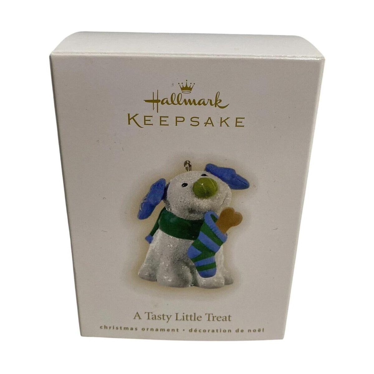 2009 A Tasty Little Treat Hallmark Ornament (Puppy) LPR3402 Image2