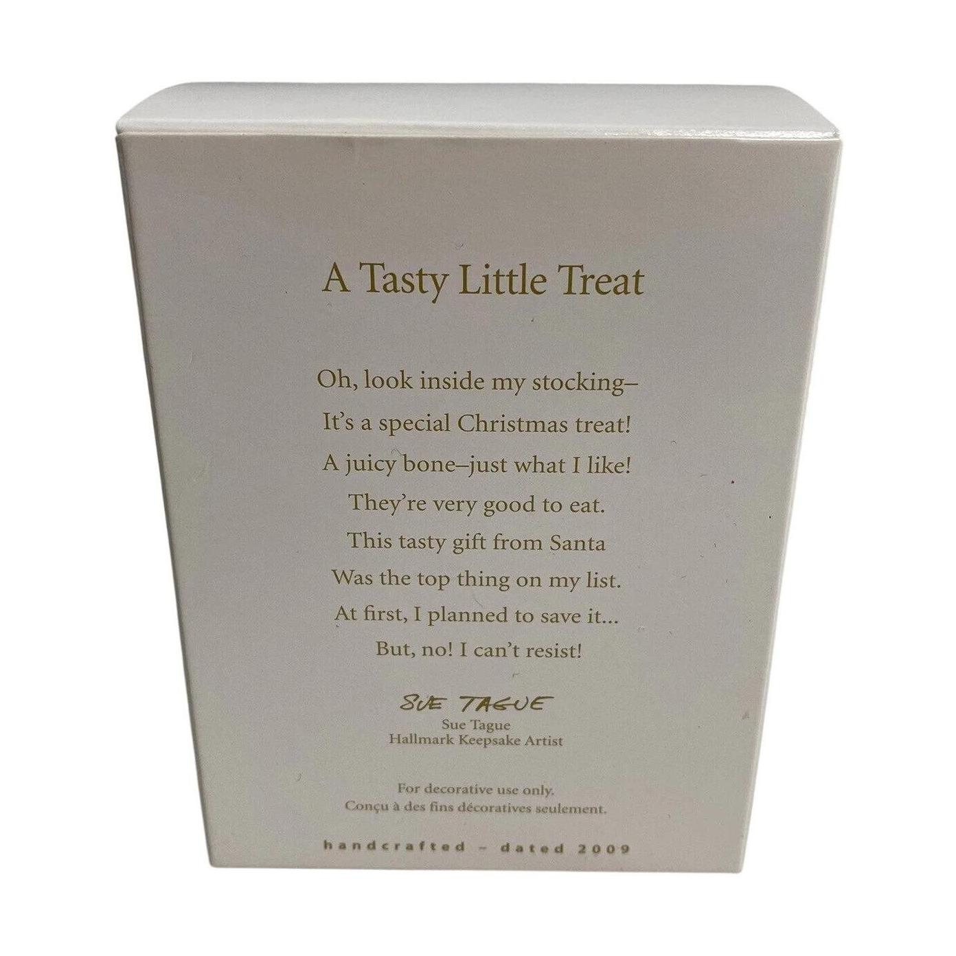 2009 A Tasty Little Treat Hallmark Ornament (Puppy) LPR3402 Image6