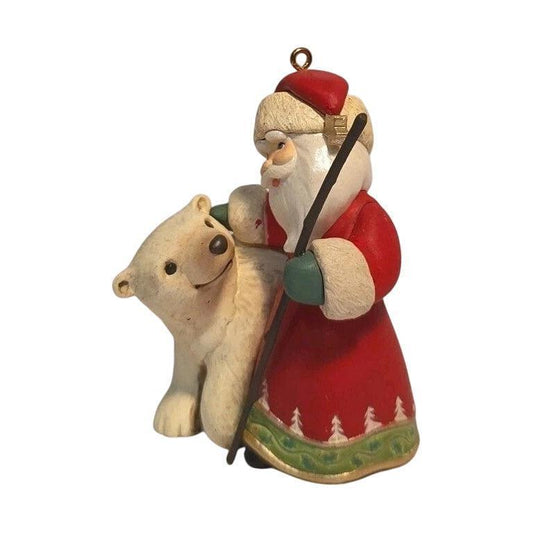 2009 A Visit from Santa Hallmark Ornament (A Visit From Santa) QX8245 Image1
