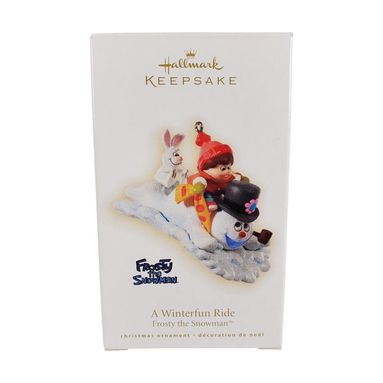 2009 A Winterfun Ride Hallmark Ornament (Frosty the Snowman) QXI1045 Image2