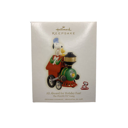 2009 All Aboard for Holiday Fun! Hallmark Ornament (Peanuts) QXI1142