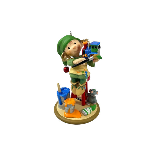 2009 Artistic Elf Hallmark Ornament (Elf) QXC9022 Image1