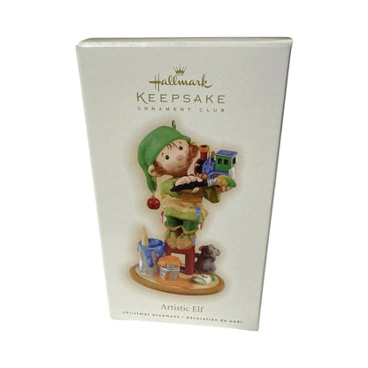 2009 Artistic Elf Hallmark Ornament (Elf) QXC9022 Image2