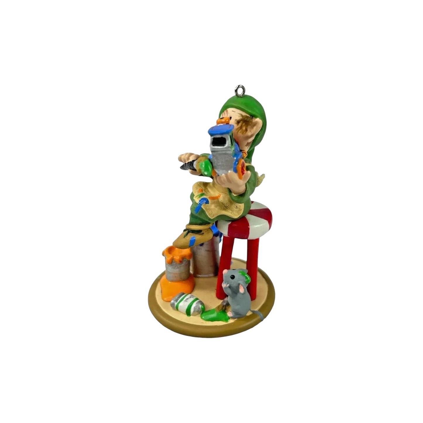 2009 Artistic Elf Hallmark Ornament (Elf) QXC9022 Image4