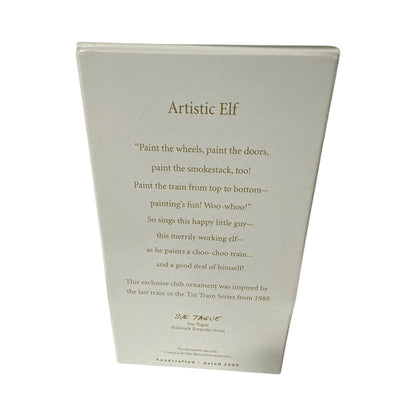 2009 Artistic Elf Hallmark Ornament (Elf) QXC9022 Image7
