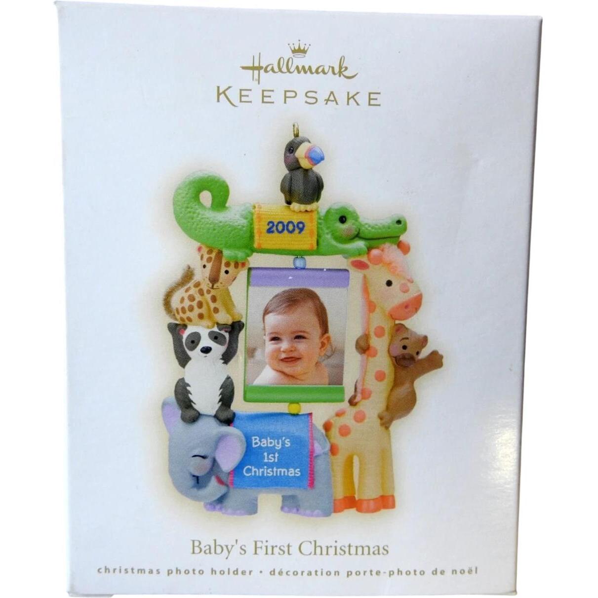 2009 Baby's First Christmas Hallmark Ornament (Baby's First Christmas) QXG6012