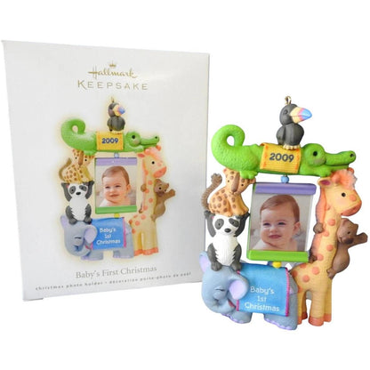 2009 Baby's First Christmas Hallmark Ornament (Baby's First Christmas) QXG6012