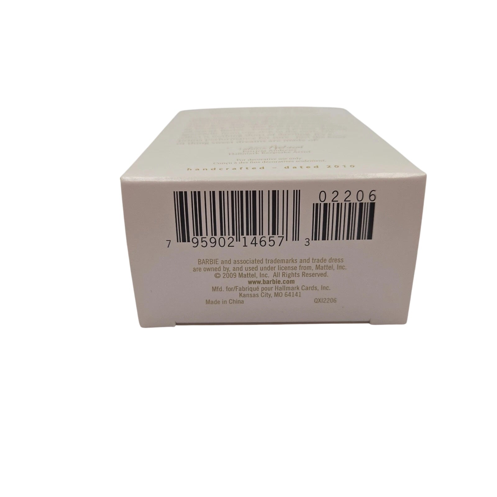 2009 Barbie Prima in Pink Hallmark Ornament (Barbie) QXI2206