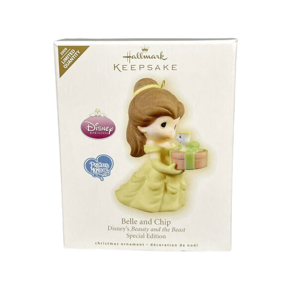 2009 Belle and Chip Hallmark Ornament (Precious Moments) QXE3095