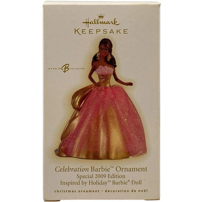 2009 Celebration Barbie Hallmark Ornament (Celebration Barbie) QXI1352