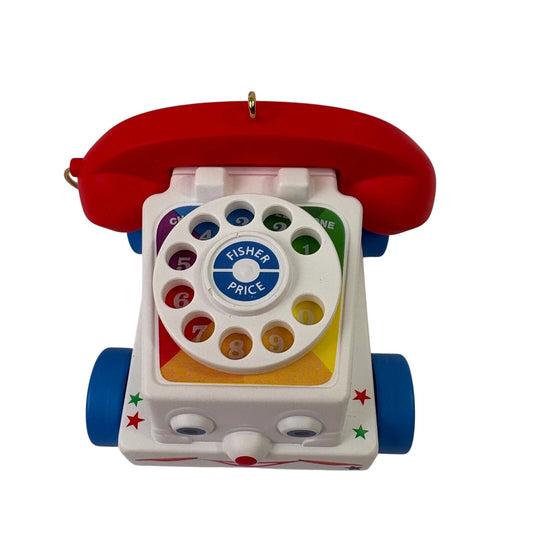2009 Chatter Telephone Hallmark Ornament (Fisher Price) QXI1065 Image1