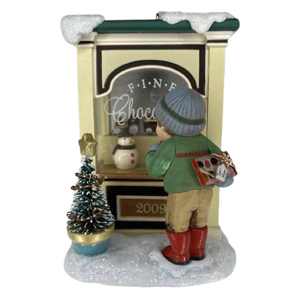2009 Chocolate Shop Hallmark Ornament (Christmas Window) QXC9001