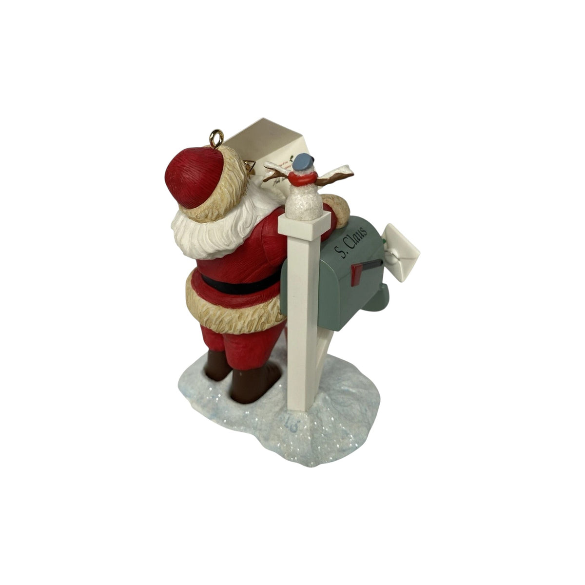 2009 Christmas Cards for Santa Hallmark Ornament (Mailbox) QXC9003 Image4