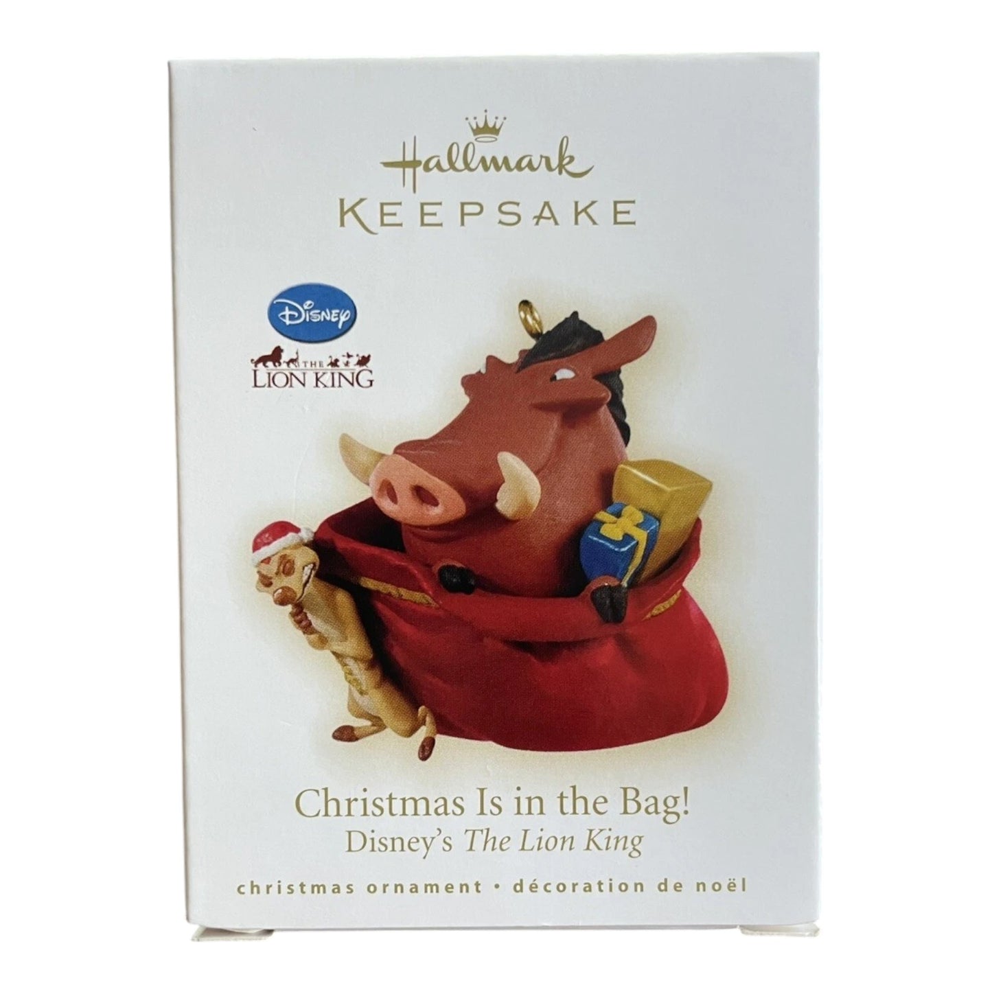 2009 Christmas Is in the Bag! Hallmark Ornament (Lion King) QXD2075 Image2