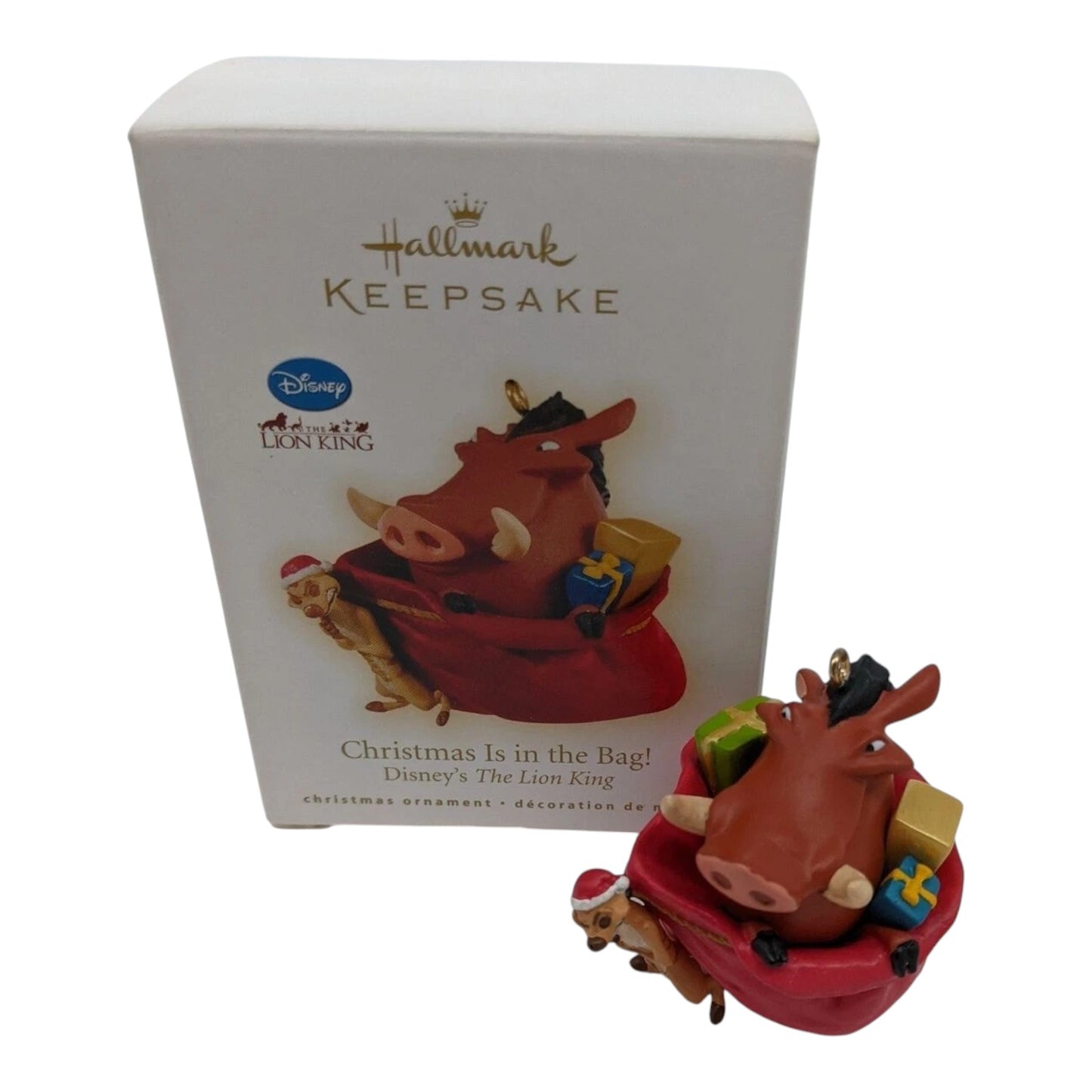 2009 Christmas Is in the Bag! Hallmark Ornament (Lion King) QXD2075 Image3