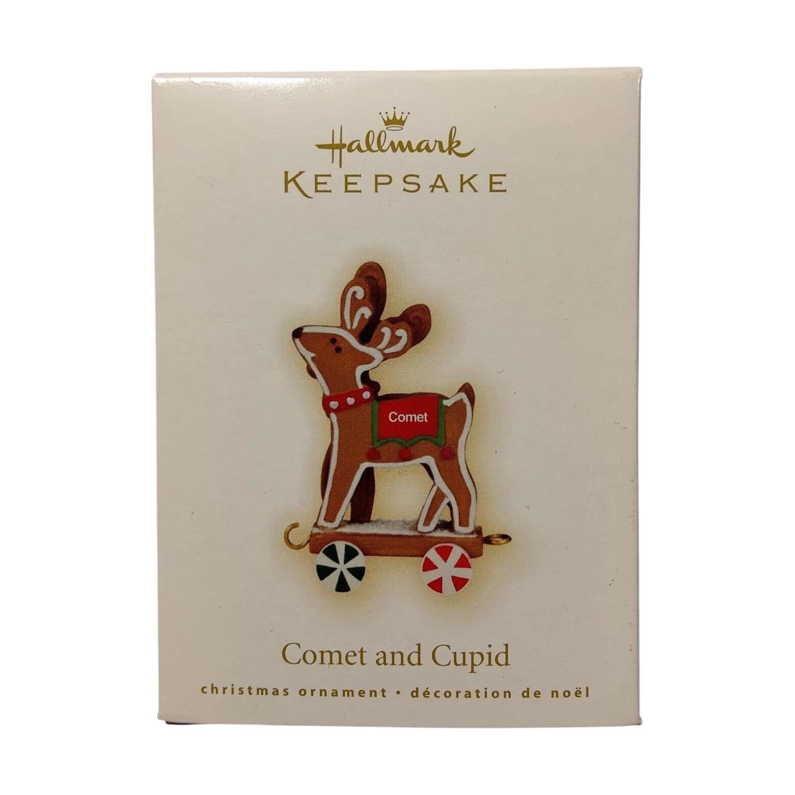 2009 Comet and Cupid Hallmark Ornament (Santa's Sleigh) QRP4715 Image2