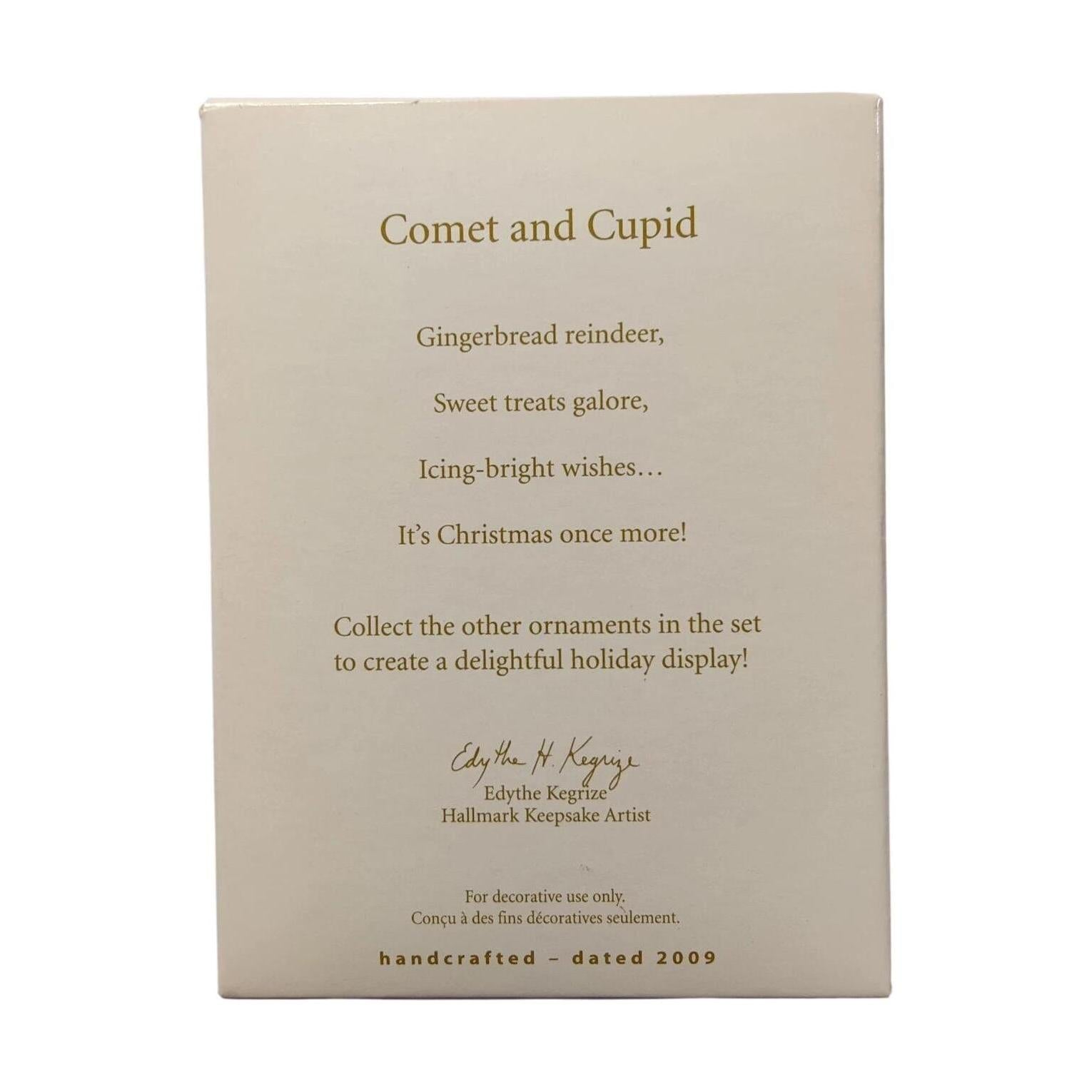 2009 Comet and Cupid Hallmark Ornament (Santa's Sleigh) QRP4715 Image7