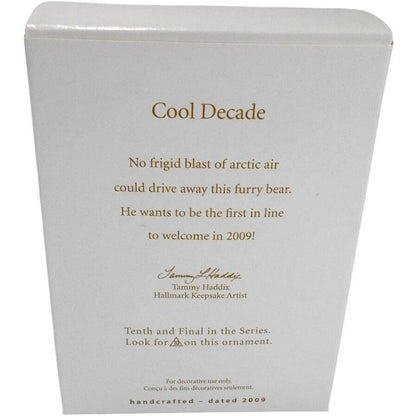2009 Cool Decade #10 - Bear Hallmark Ornament (Cool Decade) QX8032