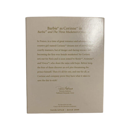 2009 Corinne - Three Musketeers Hallmark Ornament (Barbie As) QXI1362 Image7