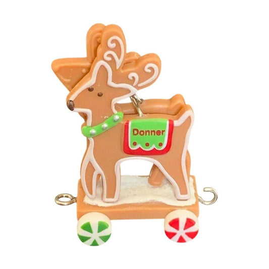 2009 Donner and Blitzen Hallmark Ornament (Santa's Sleigh) QRP4722 Image1