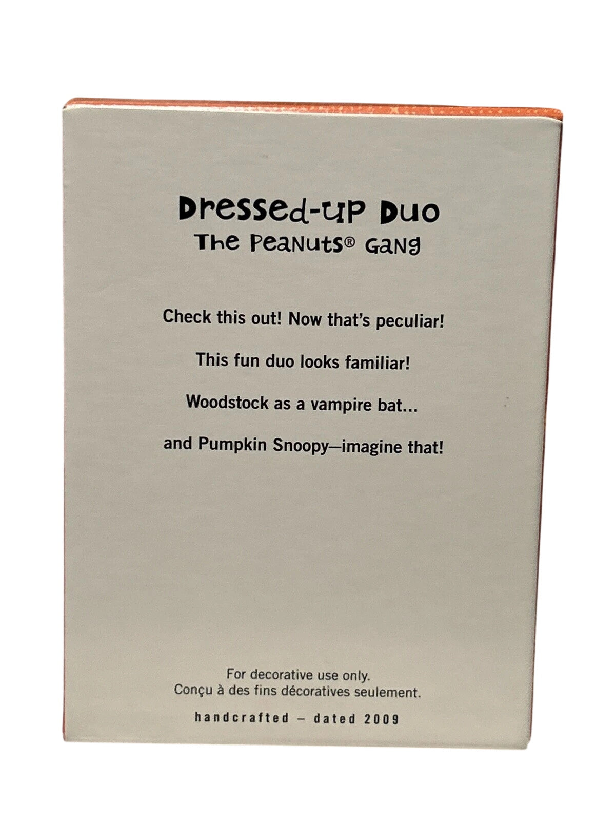 2009 Dressed-Up Duo Hallmark Ornament (Peanuts) QFO4005 Image6