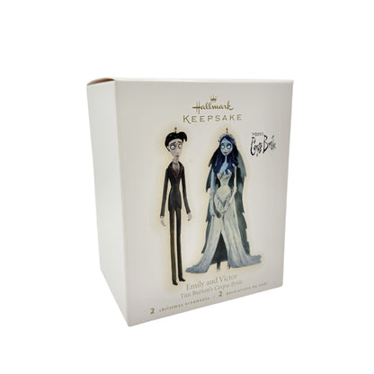 2009 Emily and Victor Hallmark Ornament (Tim Burton's Corpse Bride) QXI1355
