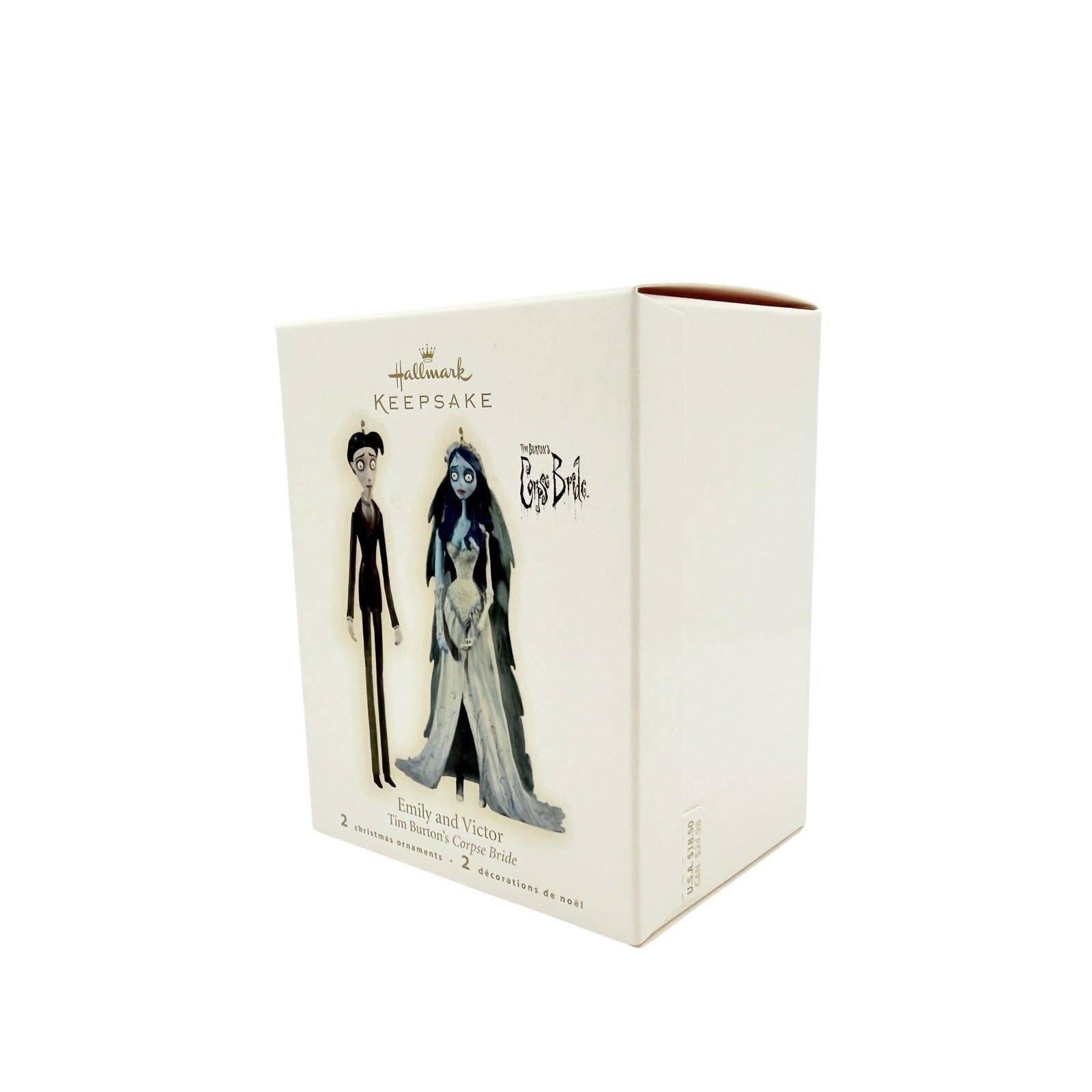 2009 Emily and Victor Hallmark Ornament (Tim Burton's Corpse Bride) QXI1355