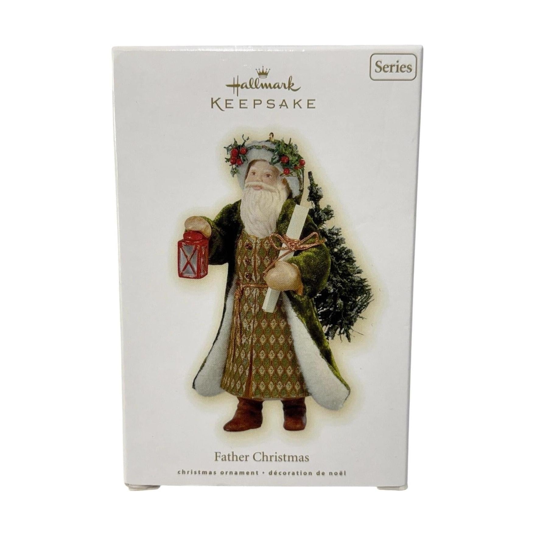 2009 Father Christmas #6 Hallmark Ornament (Father Christmas) QX8615 Image2
