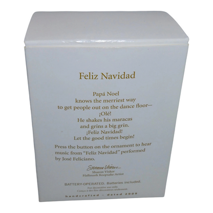 2009 Feliz Navidad Hallmark Ornament (Feliz Navidad) QSR4562