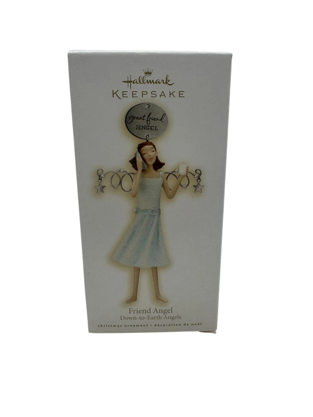 2009 Friend Angel Hallmark Ornament (Down to Earth Angels) QXG6555